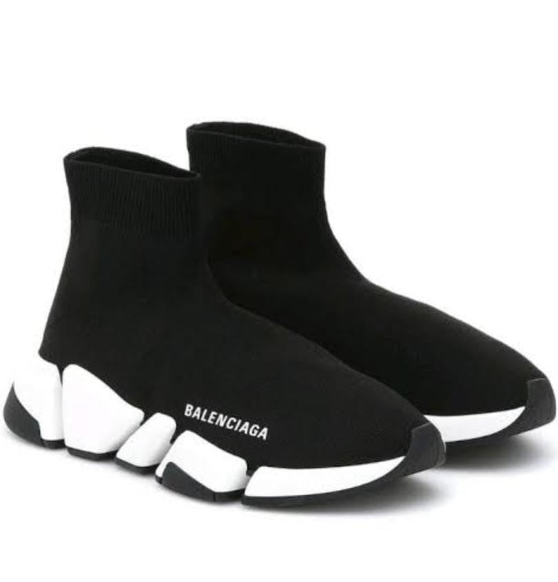 Balenciaga Speed Black White